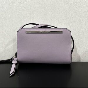 Steve Madden Bkarlee PVC Zipper Closure Hobo Handbag